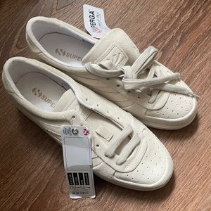 New superga 2850 Seattle white milk